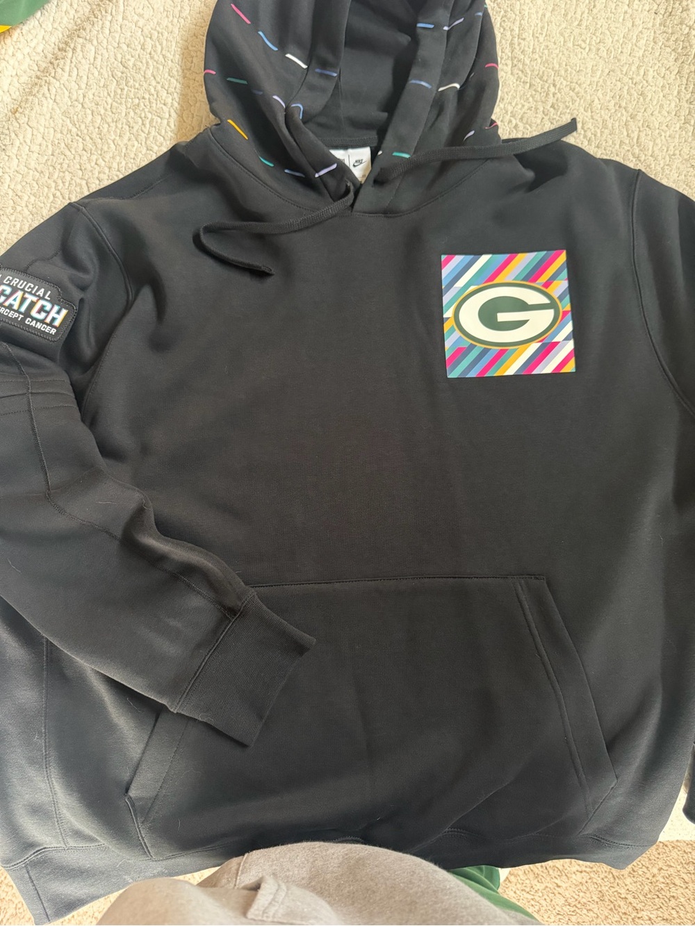 Nike Packers Crucial Catch Hoodie XL
